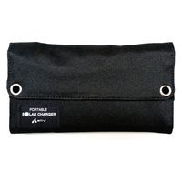 エアージェイ ポータブルソーラー充電器7W型 BK レッドカップキャンペーン商品 AJ-NSOLAR7W 1台