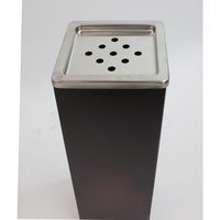 テラモト 灰皿 GPX 3L ブラック SS9451500 1台