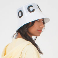 クアルトユナイテッド ビッグロゴバケットハット　WHT　F KG006MEN-E 1点（直送品）