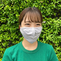 クアルトユナイテッド 男女兼用スポーツエチケットマスク　グレー　5点セット A0017A 1セット（5点）（直送品）