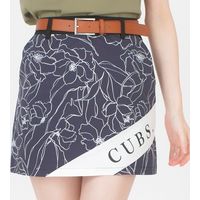 クアルトユナイテッド モノトーン花柄スカート　BLK　M A0186-B 1点（直送品）