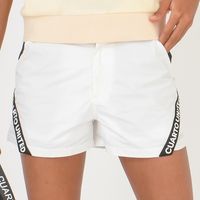 クアルトユナイテッド サイドスリットショートパンツ　WHT　S A0181 1点（直送品）