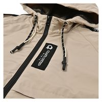 クアルトユナイテッド ポリエステル系シャカシャカアウター　BEG　S N5047 1点（直送品）