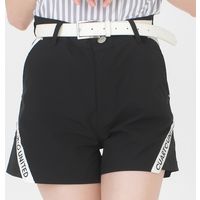 クアルトユナイテッド サイドスリットショートパンツ　BLK　S A0181 1点（直送品）