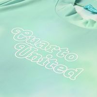 クアルトユナイテッド タイダイ柄半袖トップス　GRE　M K6006 1点（直送品）