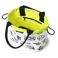 クアルトユナイテッド リバーシブル巾着バッグ　YEL　F FB170 1点（直送品）