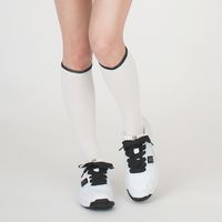 クアルトユナイテッド バックロゴハイソックス　WHT　F FB168 1点（直送品）