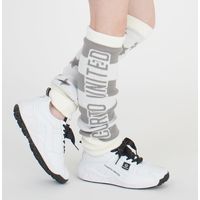 クアルトユナイテッド アシンメトリーニットレッグウォーマー　WHT　F U8056 1点（直送品）