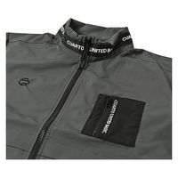 クアルトユナイテッド ポリエステル系シャカシャカアウター(メンズ)　GRY　XL N5057MEN 1点（直送品）