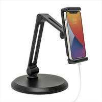 タブレットスタンド ARM-STAND BY ME スマホ・タブレット用アームスタンド AS-AMBM-BK アーキサイト（わけあり品）