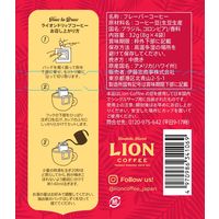 【ドリップコーヒー】ライオンコーヒー バニラマカダミア ドリップバッグ 1セット（48袋：4袋入×12個入）