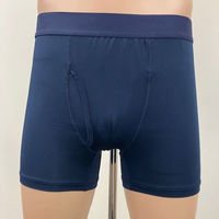 ブルーメイト 紳士用 前開きボクサーパンツ 無地 3色入り Lサイズ N4302P NE3 L 1パック(5枚)