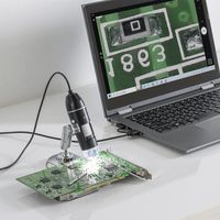 サンワサプライ 200万画素(フルHD対応)USB顕微鏡 LPE-08BK 1台