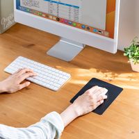 サンワサプライ 抗菌マウスパッド(ハード・Sサイズ) MPD-AM2BK-S 1個