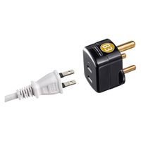 サンワサプライ 海外プラグ変換アダプタ B3(インド・エジプト・サウジアラビア) TR-AD24 1個