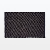 無印良品 手織りマット 50x75cm ダークブラウン 良品計画