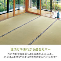 【玄関渡し】 萩原 い草カーペット　谷川（たにがわ）　本間3畳  191×286cm（直送品）