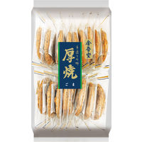 大袋厚焼ごま 2袋 金吾堂製菓 17枚入 せんべい 煎餅