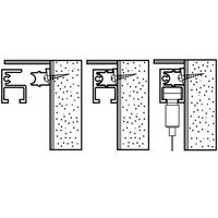 杉田エース コレダーライン タッチレールG1 2000 付属セット 514577 1セット(6個)（直送品）