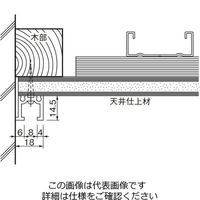 杉田エース コレダーライン Cー5 3M シルバー 1本（直送品）