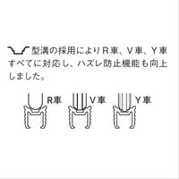 ケージーパルテック L=2740フラットレールTA627B2 TA627B2 1セット(6個)（直送品）