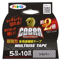 アサヒペン 超強力補修テープ5cm×10m 銀 CB-010 1個