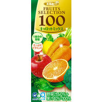 【アウトレット】エルビー Fruits Selection100 キャロットミックス 200ml 1セット（48本）パック飲料　キャロット　人参