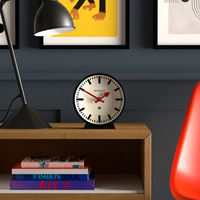 NEW GATE(ニューゲート） マンテルレイルウェイ ブラック MMAN390K 置き時計 9824627 1台（直送品）