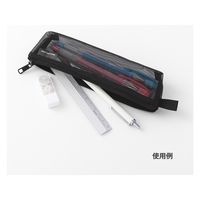 デザインフィル メッシュペンケース 黒 41828006 1個