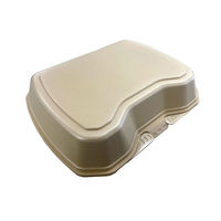 シーピー化成 弁当容器 PSP一体型容器 VK-613-4 キャメル 0300613041420 1袋(50枚)（直送品）