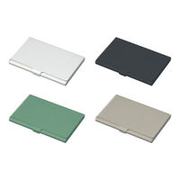 レイメイ藤井 アルミカードケース 25枚収納 シルバー CHA1056S 1個