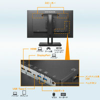 アイ・オー・データ機器 ワイド液晶ディスプレイ 27型/3840×2160 LCD-CU271AB-F 1台