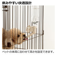 Nウォーターノズル 犬用 ダークブラウン 1個 リッチェル