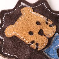 牛革歯みがきトイ がおん 1個 犬用 おもちゃ ドギーマン デンタルケア