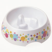 ゆっくりデコボコ食器 M 1個 犬用 早食い防止 ドギーマン