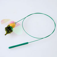 キャティーマン じゃれ猫びょーん ミツバチ 猫じゃらし 猫用 おもちゃ