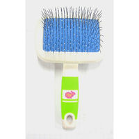 うさぎ 抜け毛取り ウサギのスリッカーブラシ ミニアニマルマン 1個 ドギーマン