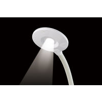 デスクライト LED Ra97 ジェントス 眼のことを考えたデスクライト スタンダードモデル DK-R256WH 1台