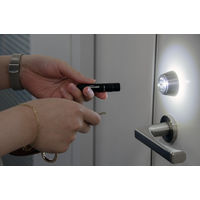 懐中電灯 ミニ LED ジェントス IPX4準拠 ミニトーチ 80lm SNMシリーズ SNM-H41D 1個