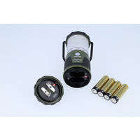 LEDランタン 調色 調光 IP64準拠 カーキ 1m落下耐久 ジェントス Explorer EX-334D 1個