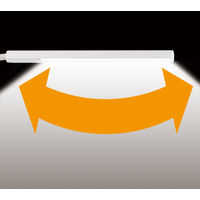 デスクライト LED 調光 Ra95 ジェントス 眼のことを考えたデスクライト ワイド照射タイプ DK-R170WH 1台