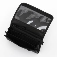 無印良品 ポリエステル 母子手帳ケース 小 黒 約22×15cm 良品計画