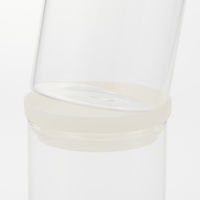 無印良品 耐熱ガラス丸型保存容器 約直径7.5×高さ11cm 約320ml 良品計画