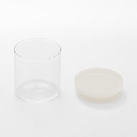 無印良品 耐熱ガラス丸型保存容器 約直径9.5×高さ11cm 約500ml 1セット（6個） 良品計画