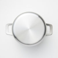 無印良品 ステンレスアルミ全面三層鋼両手鍋 約6.0L 約幅33×高さ17cm 良品計画