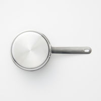 無印良品 ステンレスアルミ全面三層鋼ミルクパン 約1.0L 約幅32×高さ12cm 良品計画