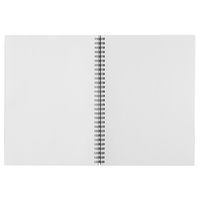 無印良品 ダブルリングノート 無地 B5 ダークグレー 80枚 1セット（6冊） 良品計画