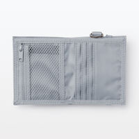 無印良品 ポリエステルトラベル用ウォレット グレー 約11×9.5cm 良品計画