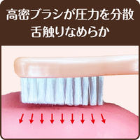 【歯学博士推奨】 舌への負担が少ない ふんわりタッチな舌ブラシ 口臭予防 1本 エビス