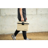 パール金属 キャプテンスタッグ シャルマン クーラーボックス14L ベージュ UE-0087 1個